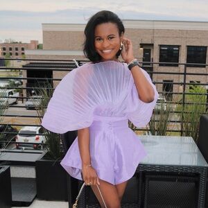 SOMBRA BODYSUIT - LILAC